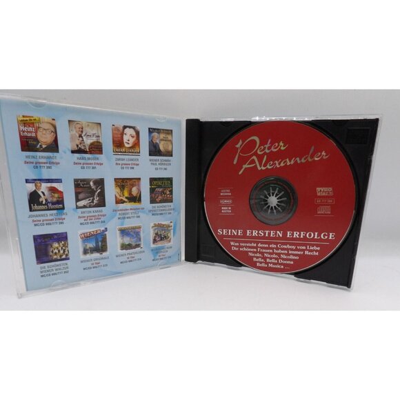 Peter Alexander "Seine Ersten Erfolge" (His first Success) Music CD in German - Picture 3 of 3